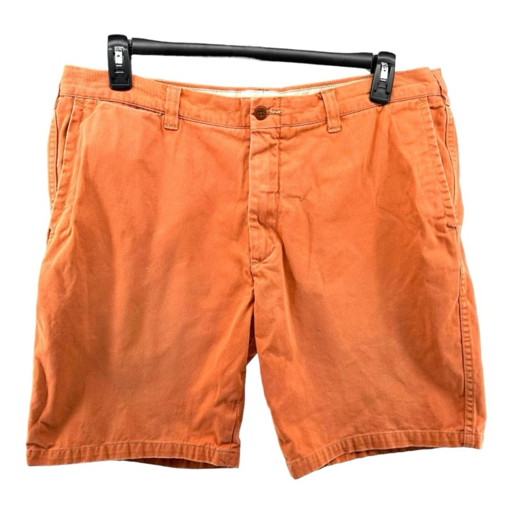 Polo Ralph Lauren | Men’s 38 Orange Chino Flat Front Shorts Nautical Flag Preppy